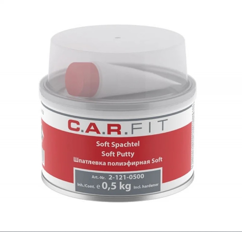 Шпатлевка Carfit Soft п/э 0,5кг фото в интернет магазине 