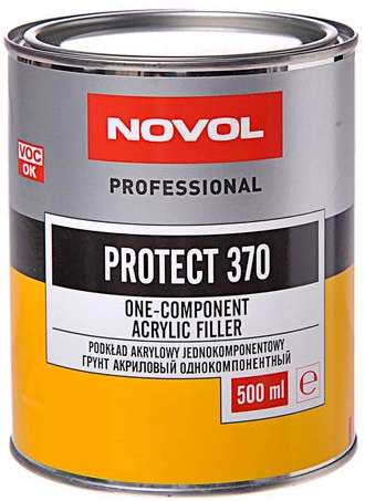 Грунт 1К Novol PROTECT 370 акриловый 0,5л фото в интернет магазине 