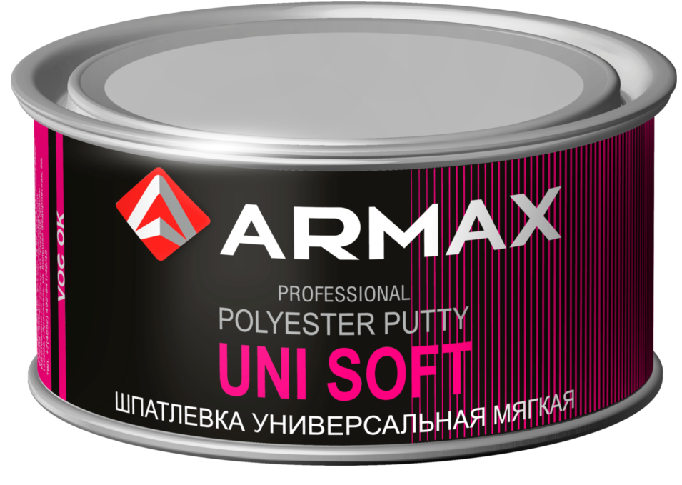 Шпатлевка ARMAX 2K UNI SOFT PUTTY 0,5кг фото в интернет магазине 