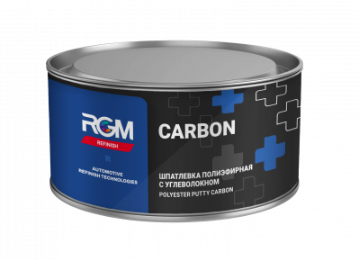 Шпатлевка RGM REFINISH CARBON PUTTY 2K с углеволокном 1,8кг фото в интернет магазине 