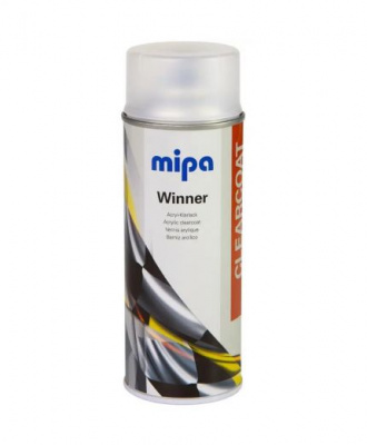 Лак Mipa Winner Spray Acryl-Klar-lack акриловый прозрачный 400мл аэрозоль фото в интернет магазине 