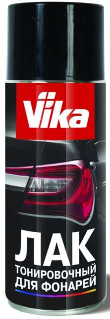 Лак для тонировки фонарей Vika 520мл аэрозоль фото в интернет магазине 