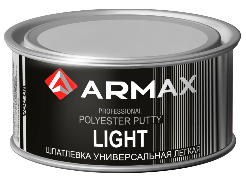 Шпатлевка ARMAX 2K UNI LIGHT WEIGHT PUTTY 1л фото в интернет магазине 