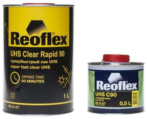 Лак Reoflex супербыстрый 2+1 2К UHS 1л +отв С90 0,5л фото в интернет магазине 