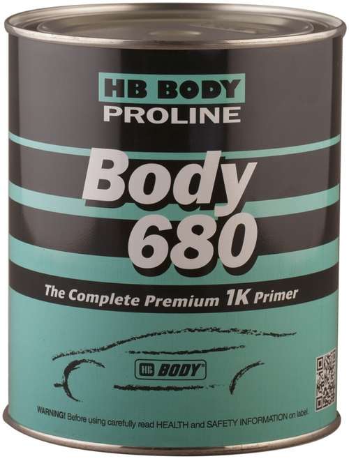 Грунт BODY PROLINE 680 1К серый 0,8л фото в интернет магазине 