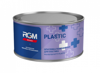 Шпатлевка RGM REFINISH PLASTIC PUTTY 2K для пластика 0,5кг фото в интернет магазине 
