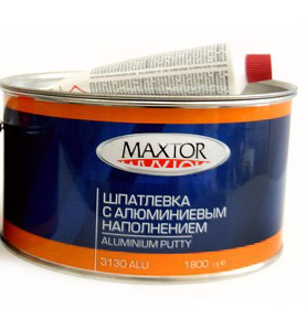Шпатлевка MAXTOR 3130 ALU с алюминевым наполнителем 1,8кг фото в интернет магазине 