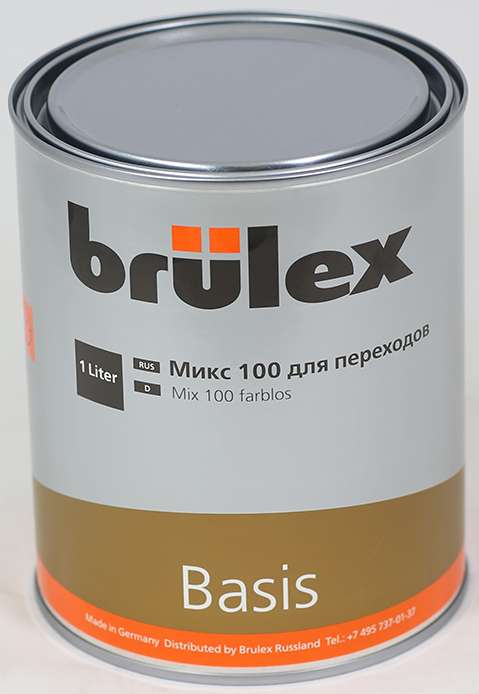 Лак Brulex MIX 100 для переходов 1л фото в интернет магазине 