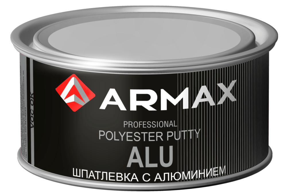 Шпатлевка ARMAX 2K ALUMINIUM PUTTY 1,8кг фото в интернет магазине 