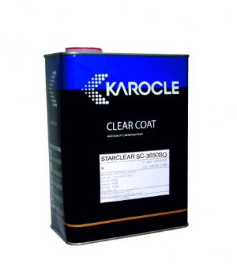 Лак KAROCLE 3:1 STARCLEAR SC3650SQ 1л + отвердитель SCH41 0,5л фото в интернет магазине 