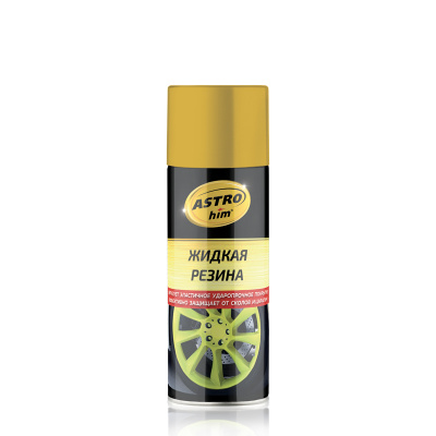 Жидкая резина AstroHim золотой аэрозоль 520мл фото в интернет магазине 