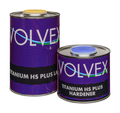 Лак VOLVEX Titanium HS Plus 0,5л +отвердитель 0,25л фото в интернет магазине 
