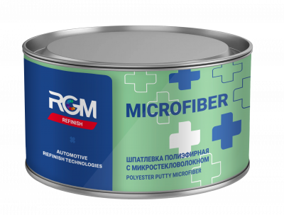 Шпатлевка RGM REFINISH MICRO FIBER PUTTY 2K с микростекловолокном 1,8кг фото в интернет магазине 