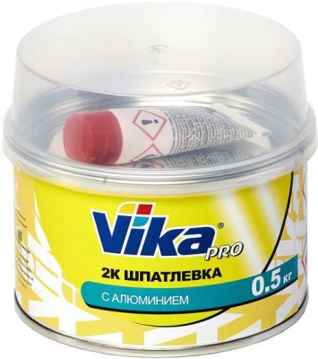 Шпатлевка Vika PRO с алюминием 0,2кг фото в интернет магазине 