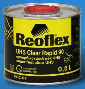 Лак Reoflex супербыстрый 2+1 2К UHS 0,5л фото в интернет магазине 