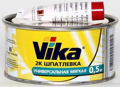 Шпатлевка Vika PRO по пластику 0,5кг фото в интернет магазине 