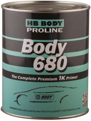 Грунт BODY PROLINE 680 1К серый 0,8л 
