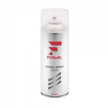 FM-4011_Эмаль FORMEL для дисков серебро аэрозоль 520мл